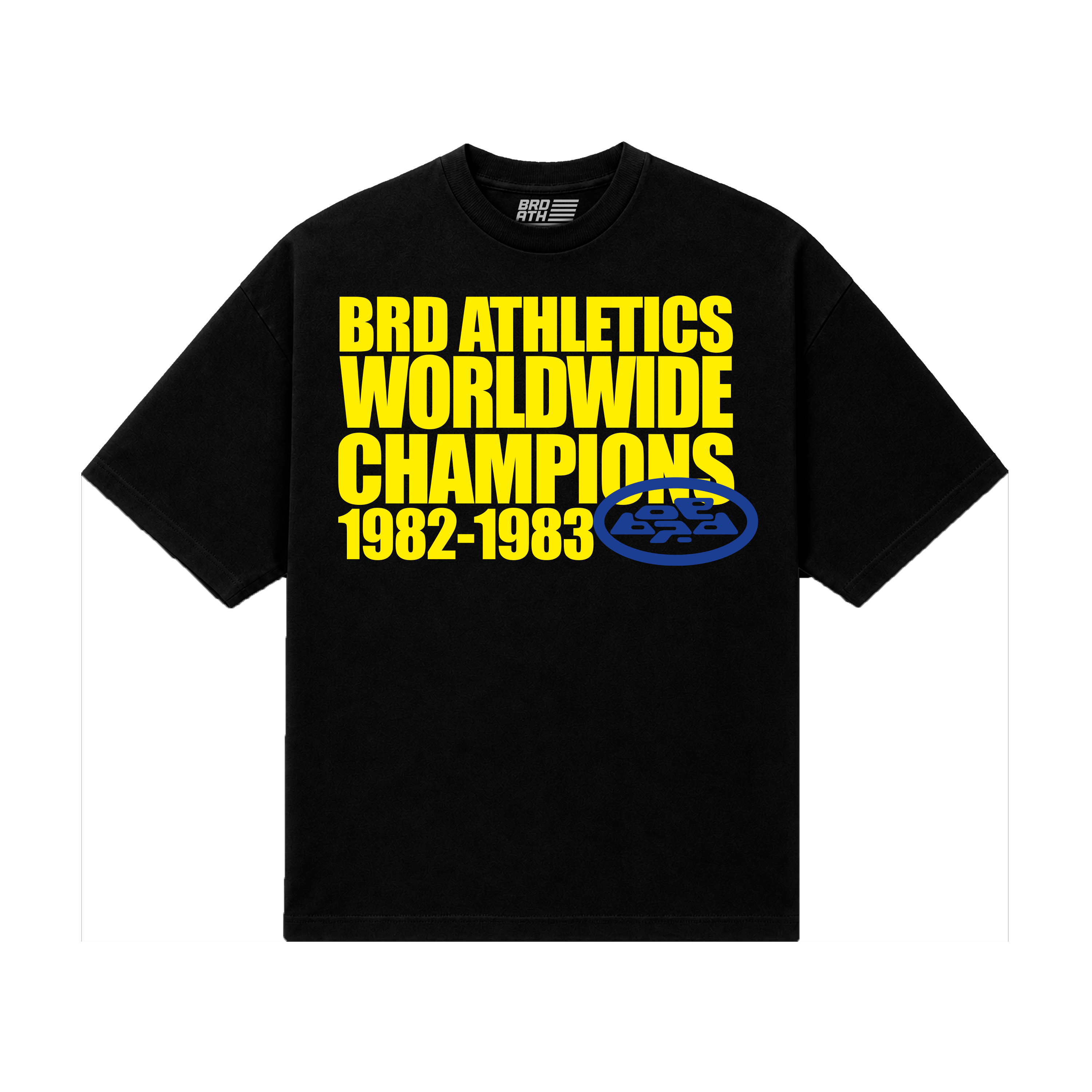 Polo Champions Tee Bored Athletics vista trasera — Bored Vision Lima
