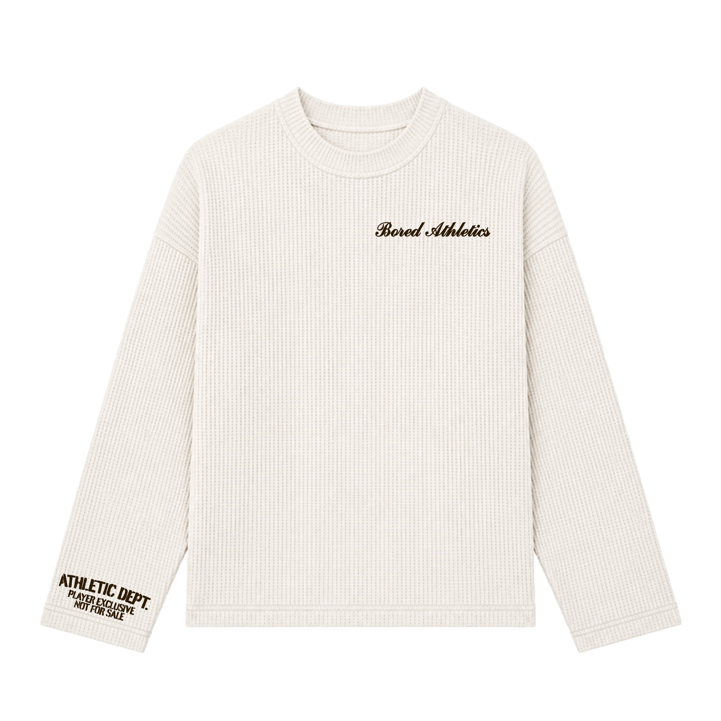 WAFFLE THERMAL LS CREWNECK